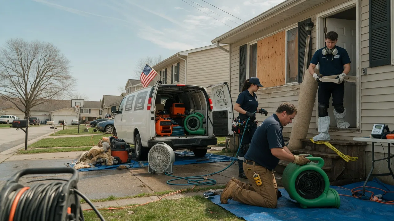 Water Damage Restoration in Dwarf, KY near me